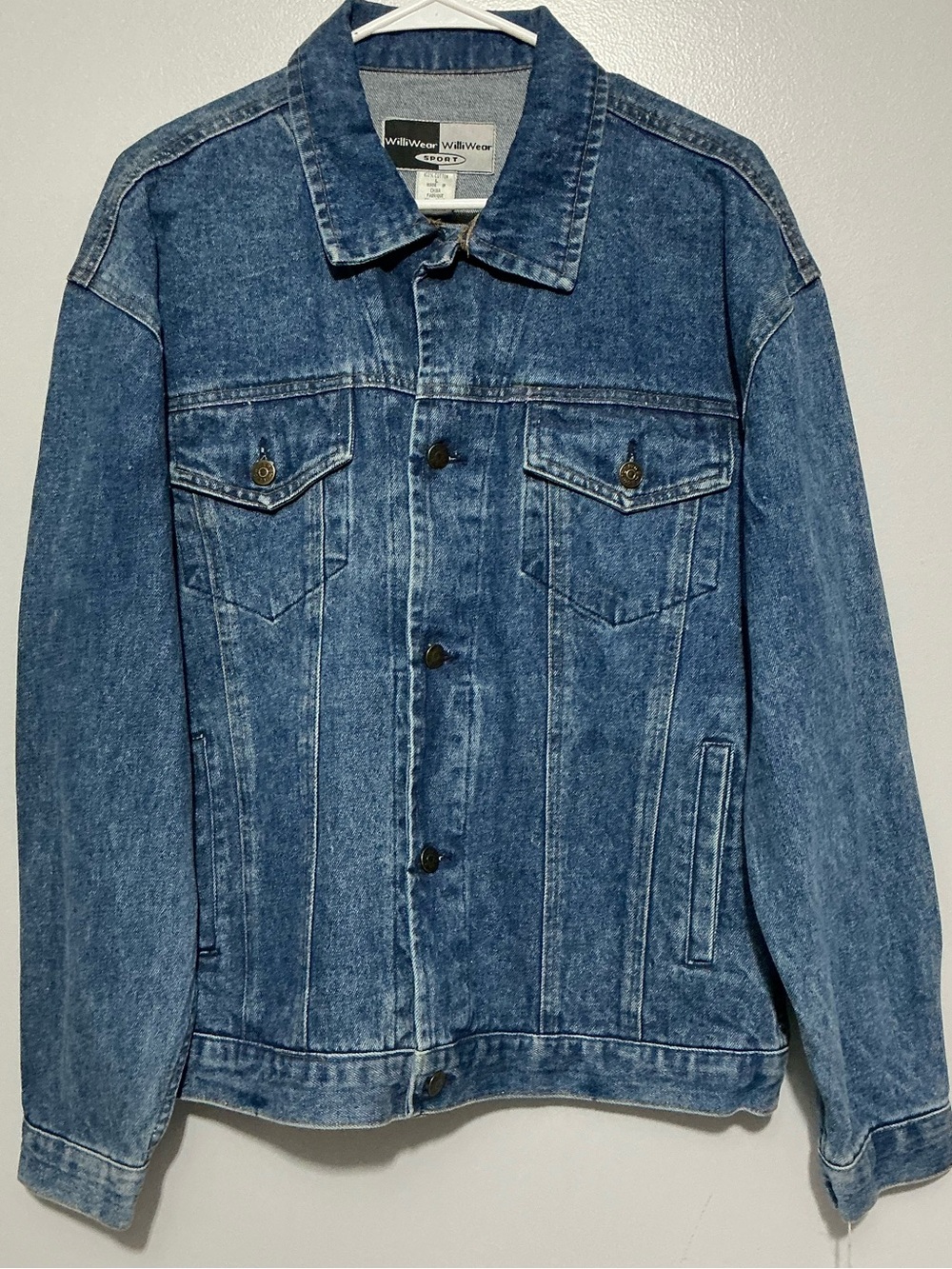 Williwear Classic Blue Denim Jacket NWT size L
